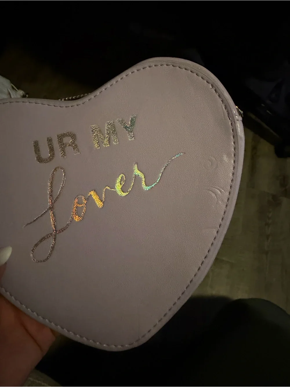 Taylor swift ur my lover purple purse